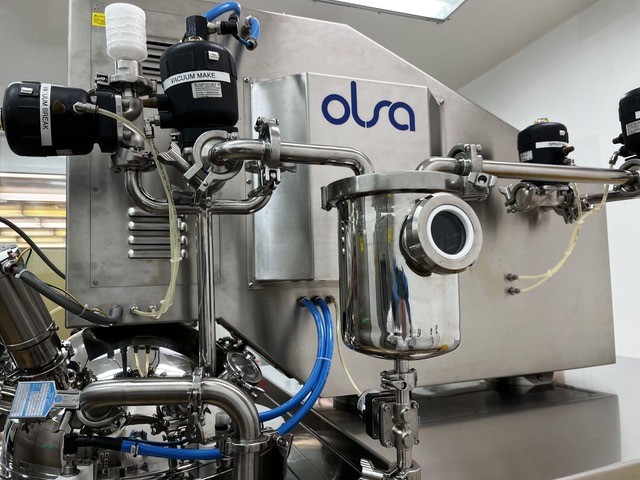 Olsa #MACEF-PH-50-B, 50 liter vacuum mixer homogenizer, Stainless Steel, 2 HP, 2007 - Image 1