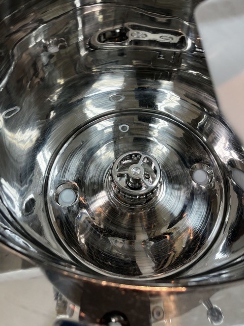 Olsa #MACEF-PH-50-B, 50 liter vacuum mixer homogenizer, Stainless Steel, 2 HP, 2007 - Image 3