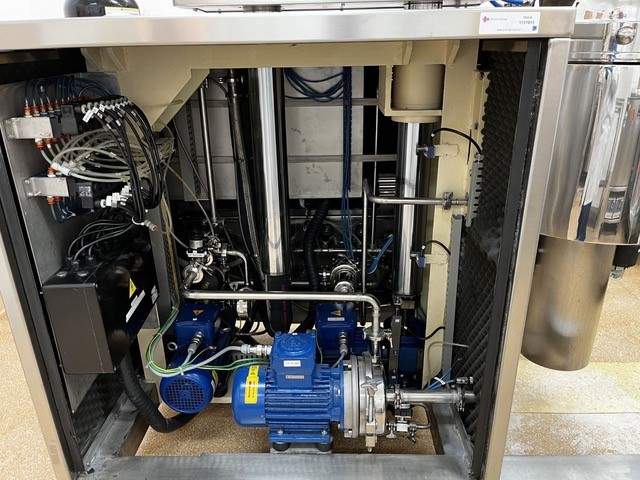 Olsa #MACEF-PH-50-B, 50 liter vacuum mixer homogenizer, Stainless Steel, 2 HP, 2007 - Image 4