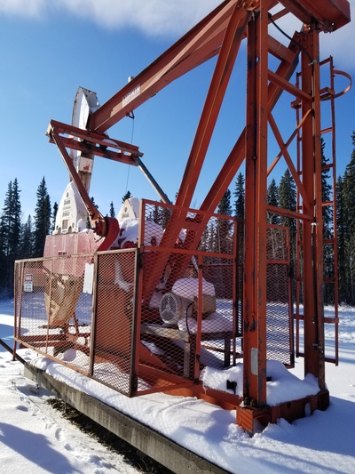 114 Lufkin #M-114D-143-74, pump jack, 1999 - Image 4