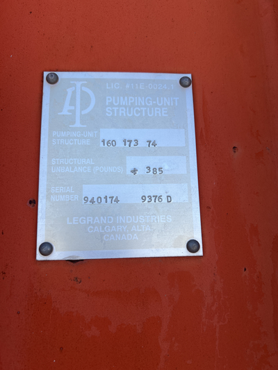 160 Legrand #160-173-74, pump jack, 1999 - Image 5