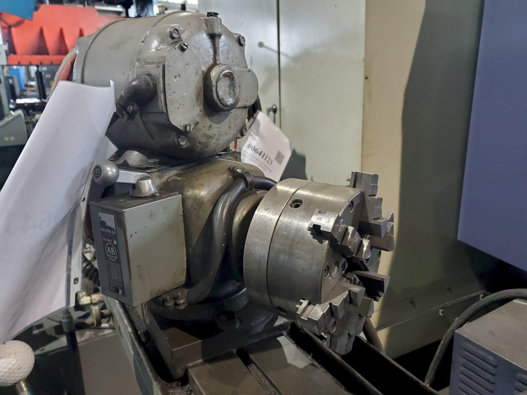Majestic T & M, ID Grinder, 6" 6 jaw chuck, Allen Bradley bulletin 315 reversing switch, 23 1/4" x8" table - Image 3