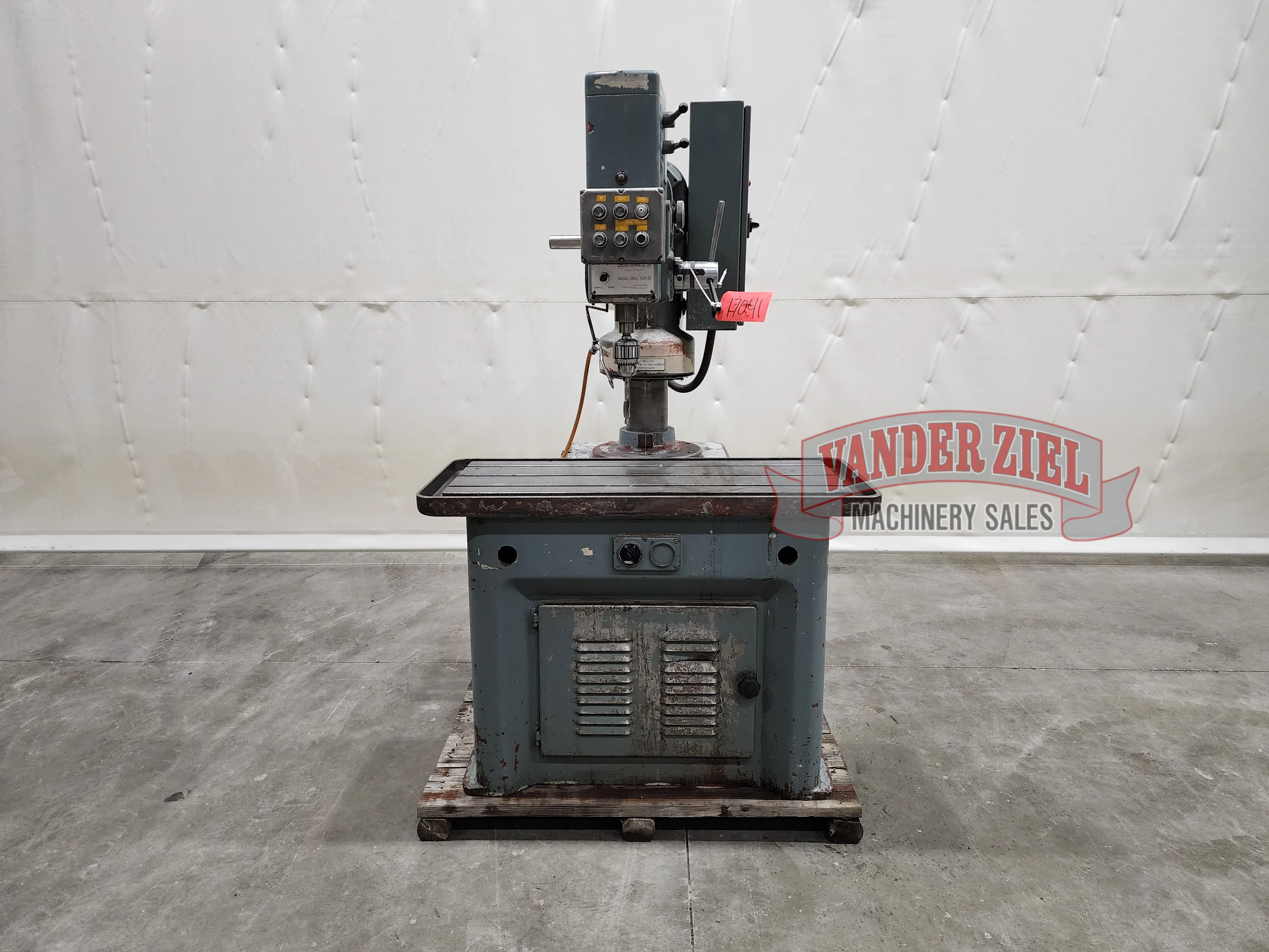 26" Donau (Sheldon) #SDR23, drill press, 6" column, 5" stroke, MT3 - Image 1