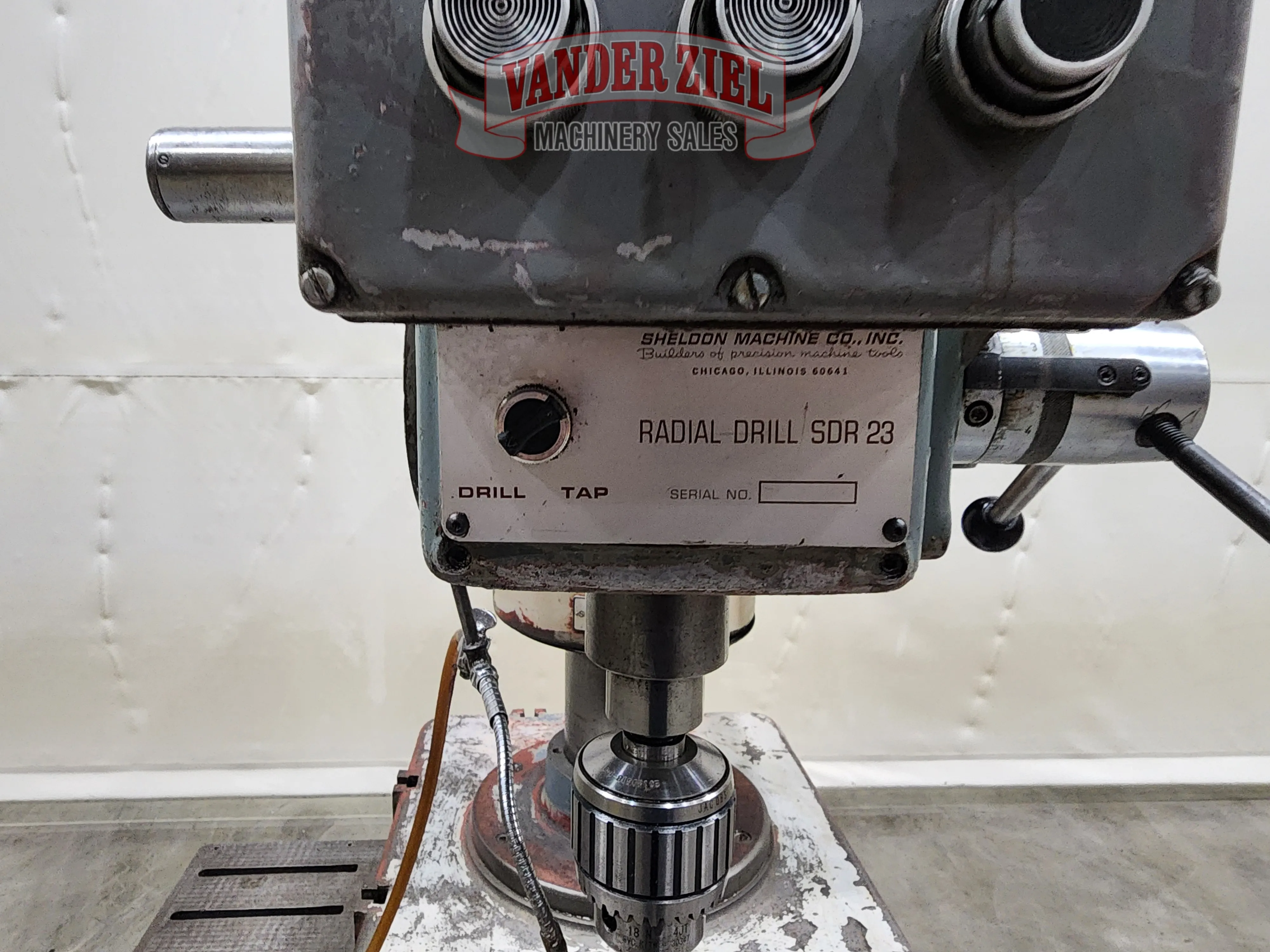 26" Donau (Sheldon) #SDR23, drill press, 6" column, 5" stroke, MT3 - Image 6
