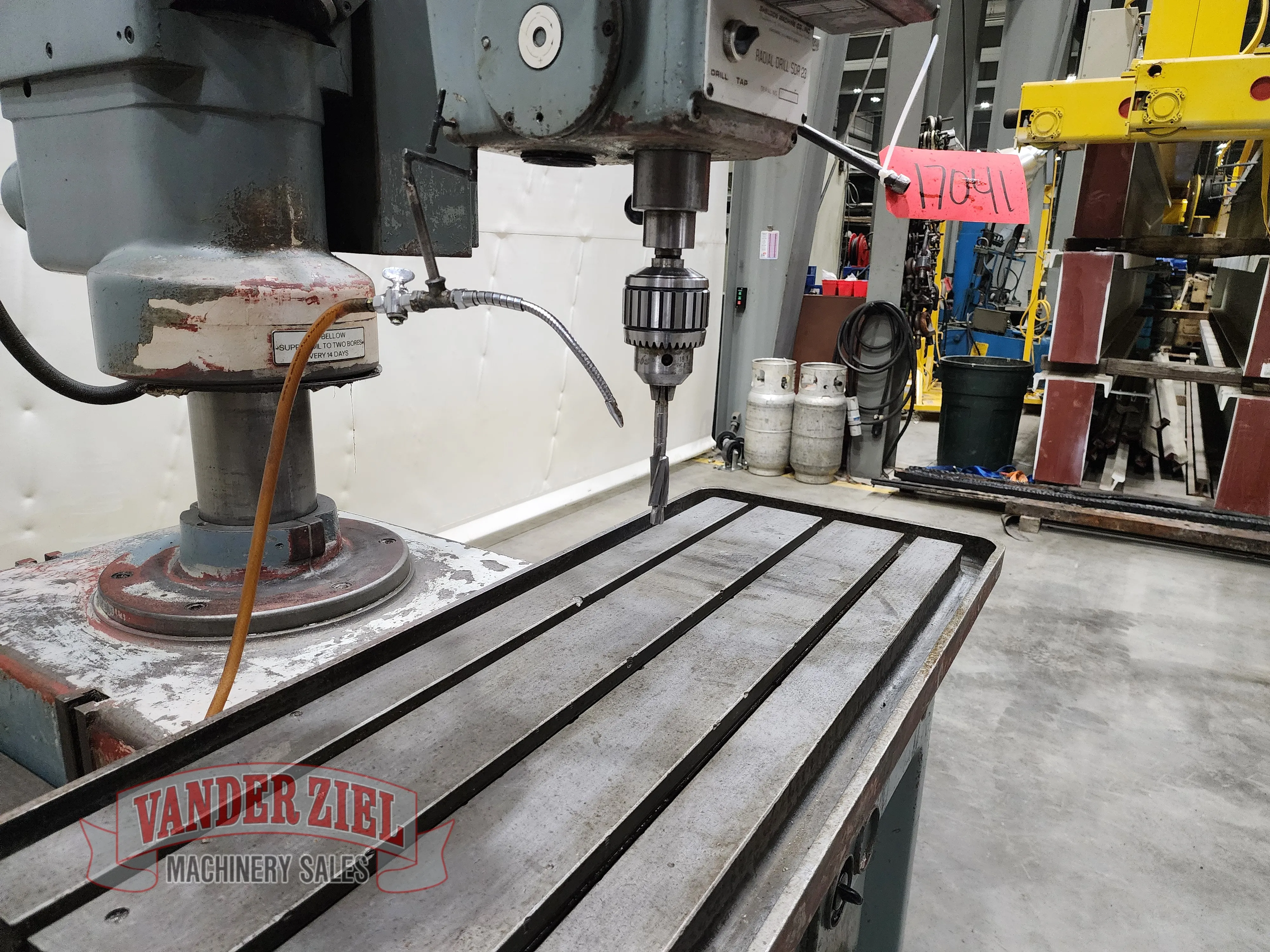 26" Donau (Sheldon) #SDR23, drill press, 6" column, 5" stroke, MT3 - Image 8