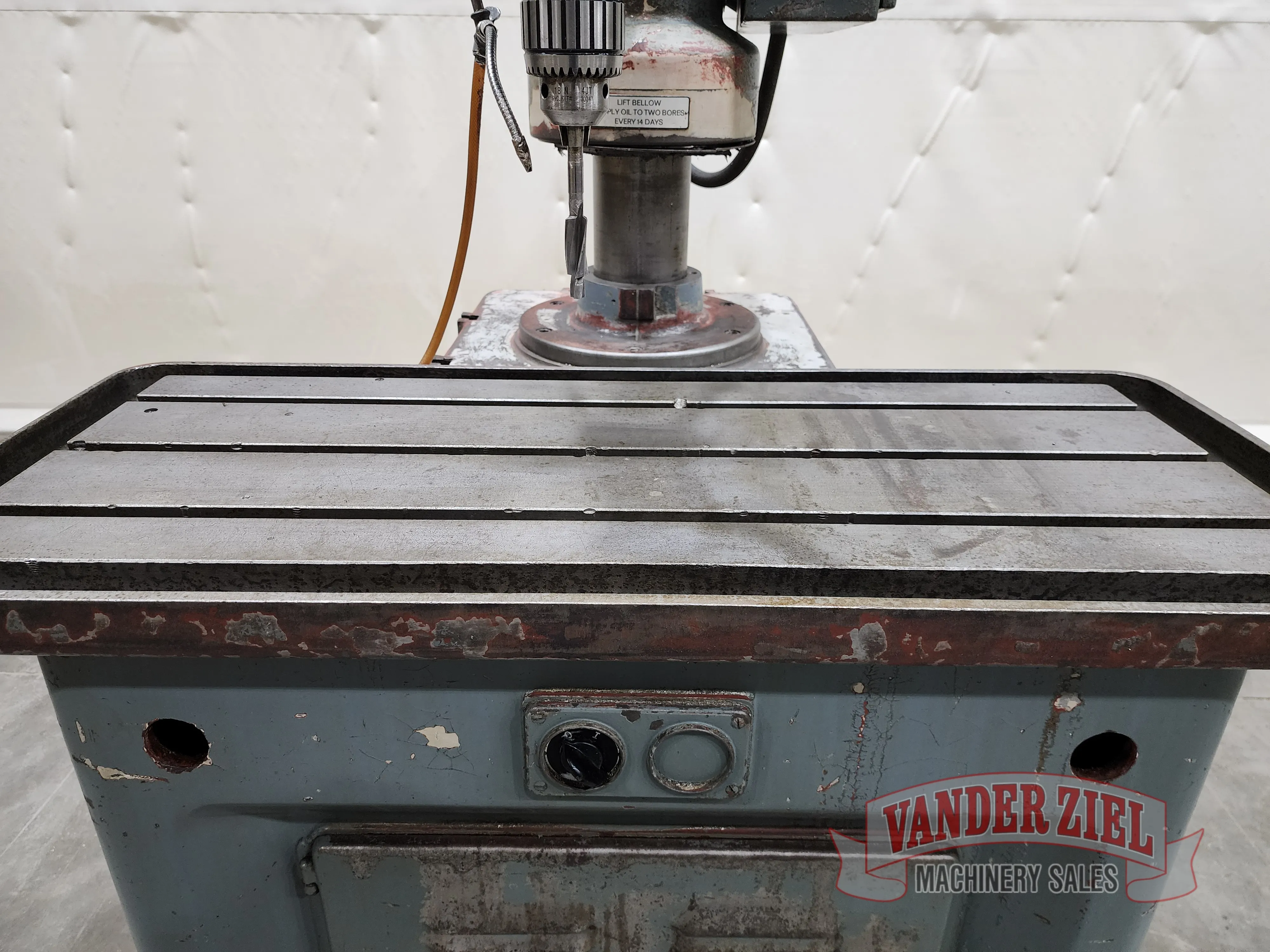 26" Donau (Sheldon) #SDR23, drill press, 6" column, 5" stroke, MT3 - Image 9