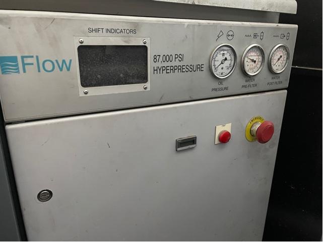 Flow #IFB-4800, waterjet cutting system, 4' X, 8' Y, 8" Z, 50 HP, 87000 psi, Dynamic cutting head, 2008 - Image 5