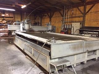 Mitsubishi #6x12, dual head waterjet, 6' x12'tbl., 60 HP, 60000 psi, 2007 - Image 1