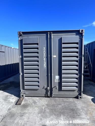 1000 KW Cummins #QST30-G5, Diesel Generator, EPA Tier 2, sound attenuated enclosure, 277/480 Volts, 370 - Image 2
