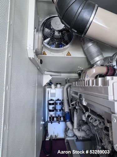 1000 KW Cummins #QST30-G5, Diesel Generator, EPA Tier 2, sound attenuated enclosure, 277/480 Volts, 370 - Image 10