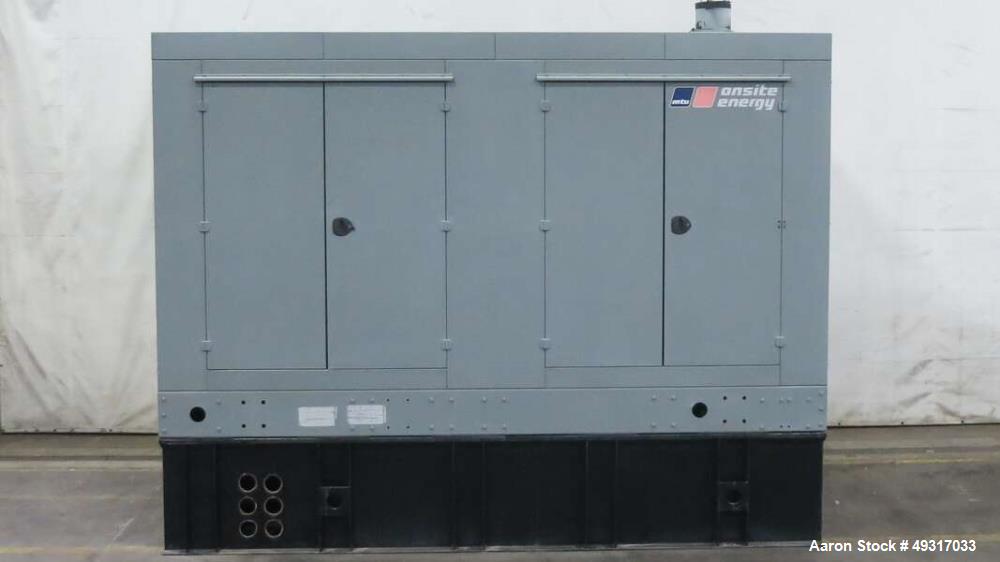 600 KW MTU #DS600D, Standby diesel generator set, 120/208 Volts, enclosure, 293 hours, 2010 - Image 1