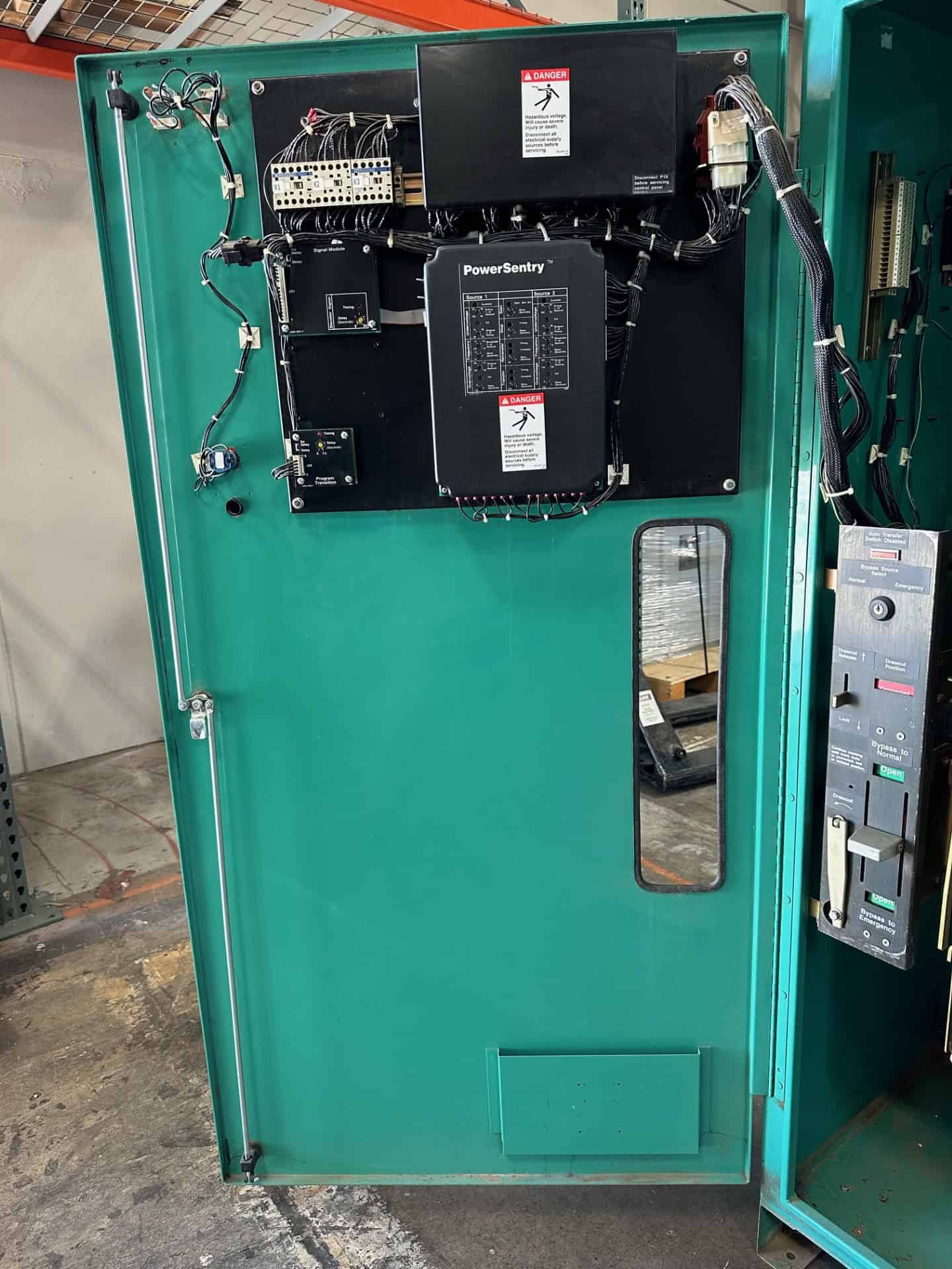 150 Amp. Cummins BTA-4487778, automatic transfer switch with ISO bypass, 3 pole, 480 Volts, 2000 - Image 3