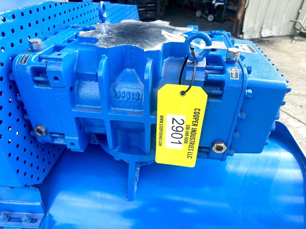 1071 cfm, 12 psi, Eurus #MB4512, positive displacement blower package, no motor, 4000 RPM @ 68.2 BHP - Image 2