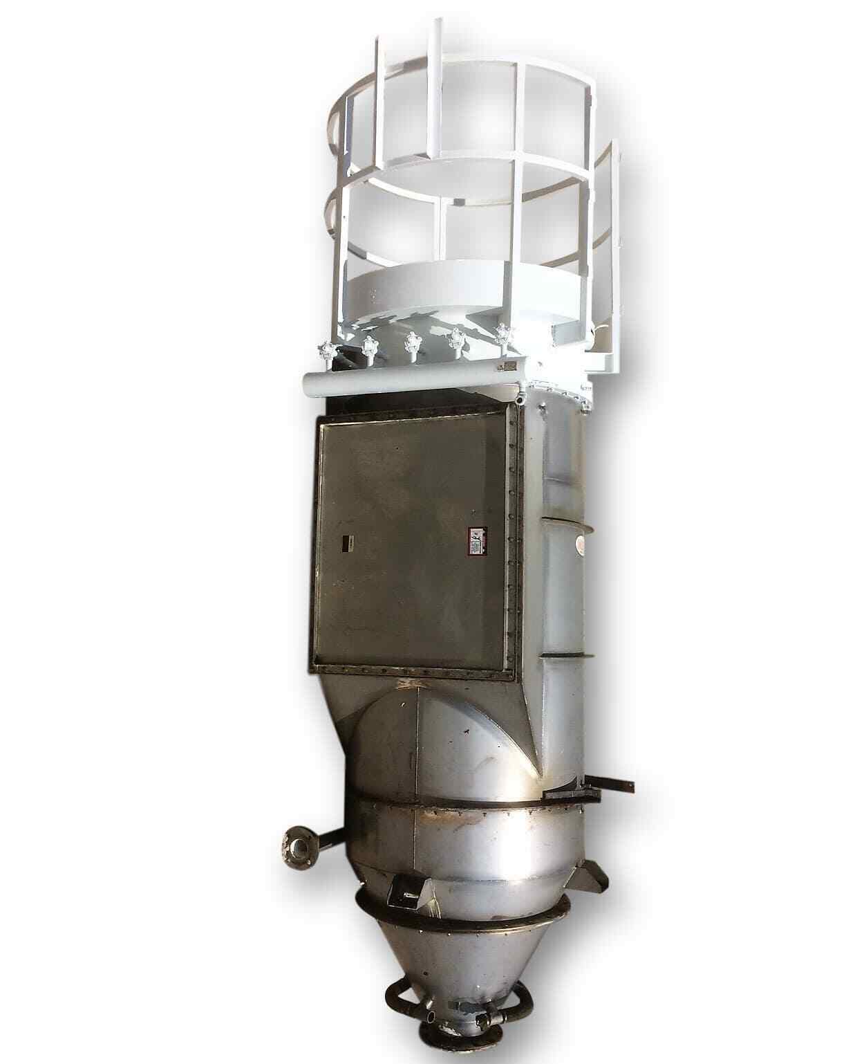 1463 cfm Mac, Stainless Steel Filter Receiver Dust Collector, 209 sq.ft., (21) 6" x 6' L Filters, 3" product - Image 1