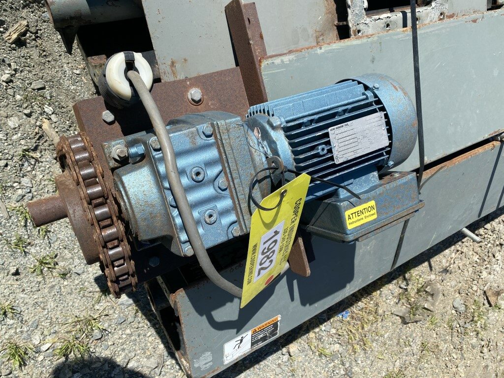 6" diameter x 30' long, Screw Conveyor, carbon steel, 0.75 HP, 460 V. - Image 2
