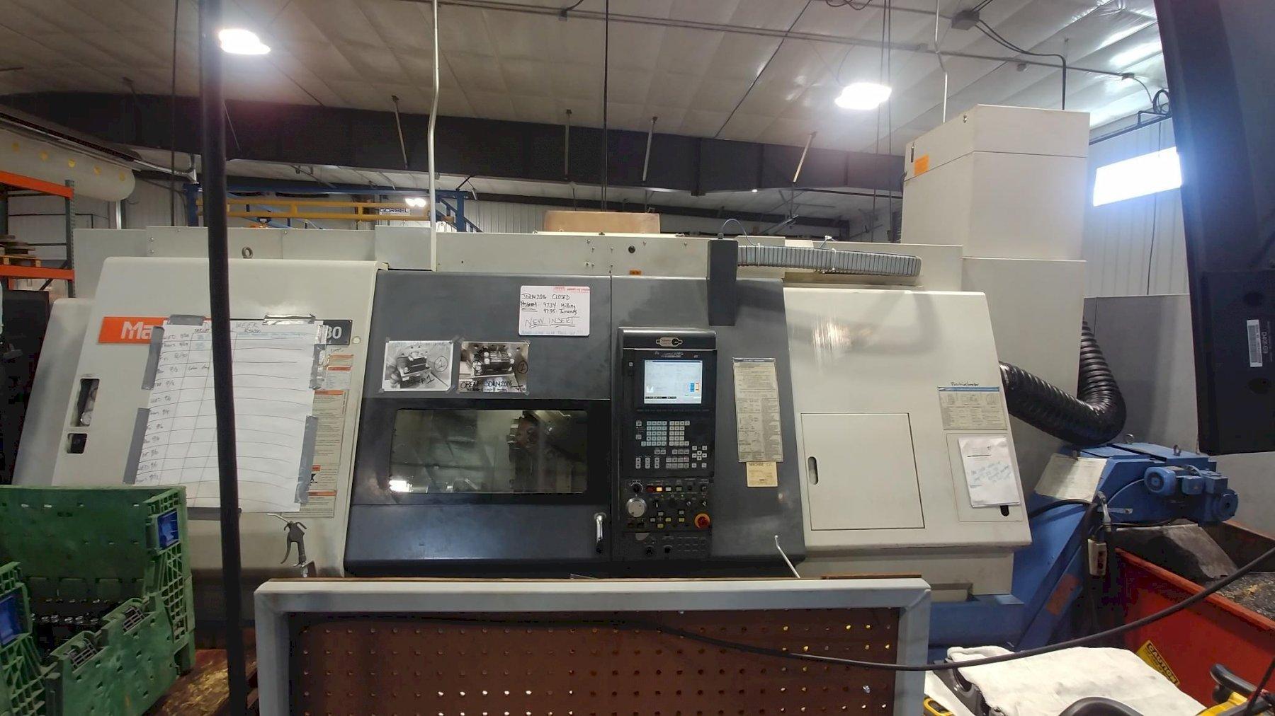 Mazak #Integrex-300Y, CNC lathe, 20" swing, 3.46" bore, 20" dia., 60.2" lgth, A2-8, 40 ATC, tailstock, chip - Image 2