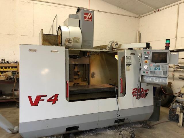 Haas #VF-4, CNC vertical machining center, 24+1 side mount tool changer, 50" X, 20" Y, 25" Z, 10000 RPM, #40 - Image 2