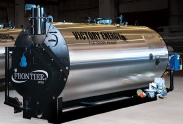 100 HP Victory Energy #Frontier-Series, Firetube Boiler, dryback, 3 pass, 3450 PPH, 150 psig, new - Image 1