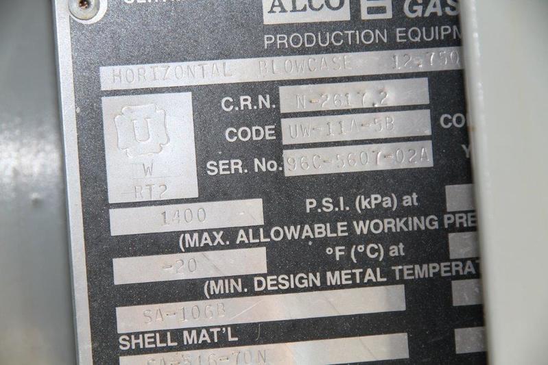 24" x 8' Sweet Horizontal Separator 3 Phase, 720 psi - Image 6