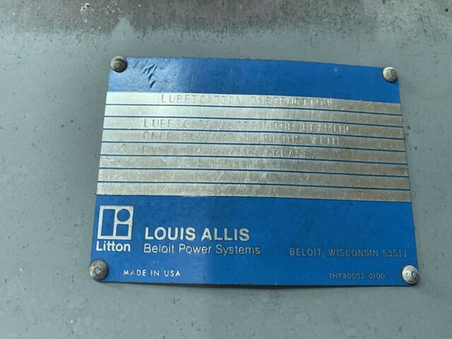 1000 KW, Teledyne / Louis-Allis, complete hydro-electric generating system, 1985 - Image 10