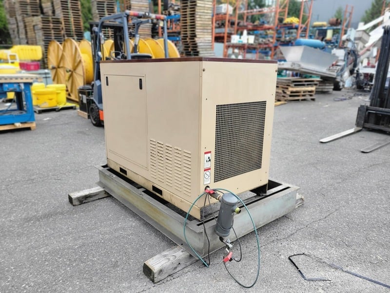 130 cfm, 125 psi, Curtis #R/S30, rotary screw air compressor, electric, 30 HP, 575 V. - Image 7