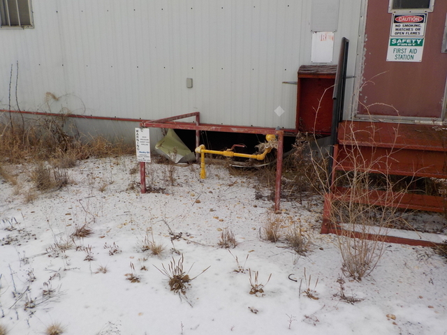 40' x 8.5' x 8' Office Building, heated, skidded, 1994 - Image 3