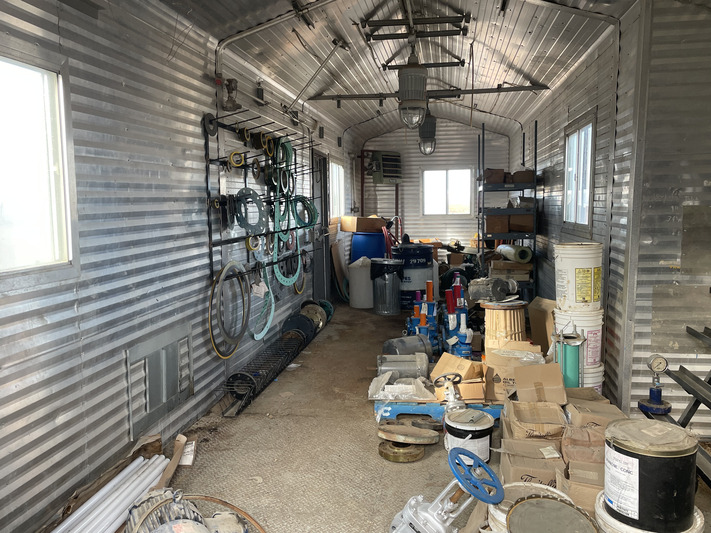 40' Kearney & Trecker Metal Industries, warehouse storage building, heated, 2000 - Image 3