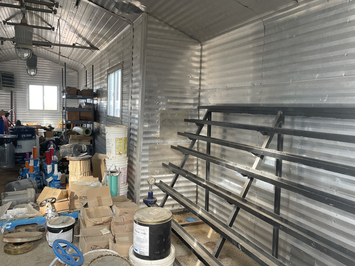 40' Kearney & Trecker Metal Industries, warehouse storage building, heated, 2000 - Image 4