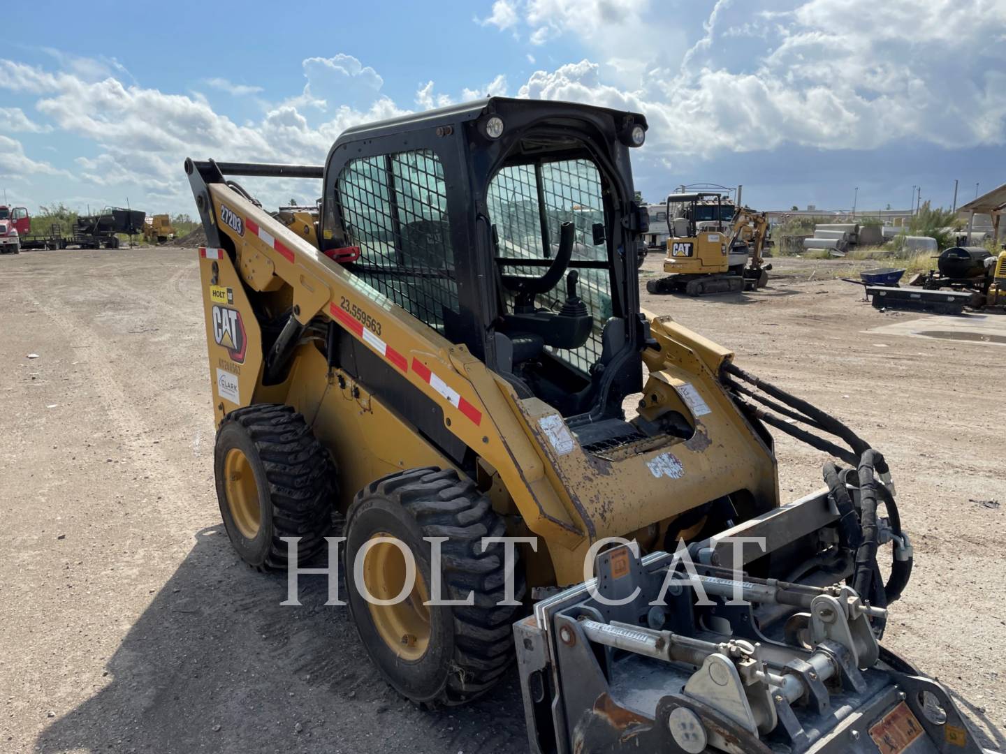 Cat 272D3, Skid Steer Loader, 2250 hours, S/N: HX200563, 2019 - Image 2