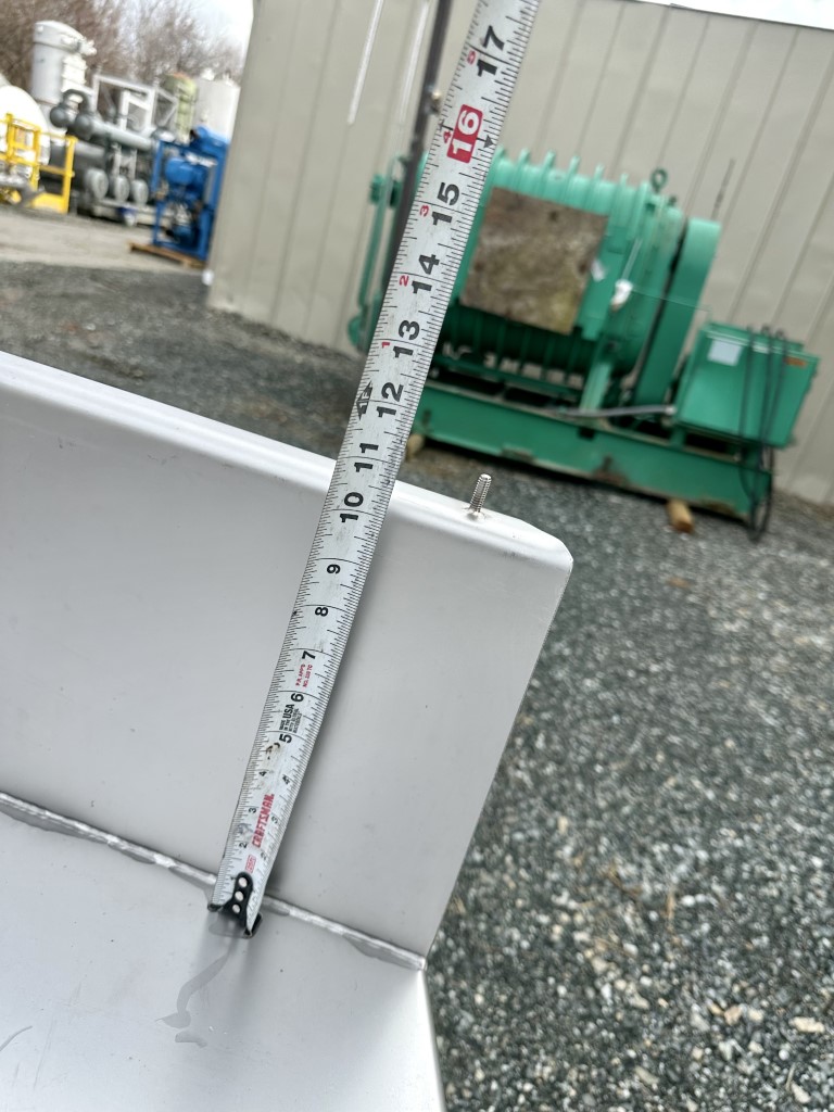 48" wide x 7' long, Key, Iso-Flo Vibrating Sifter/Dewatering Table, 15" H wall, 1 HP, 208-230/460 V. - Image 9
