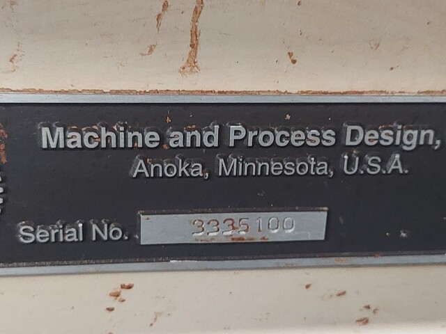 20" x 23" Machine & Process Design, crusher, 22" L x 8" W crusher wheel, 20 HP, 230/460 V. - Image 10