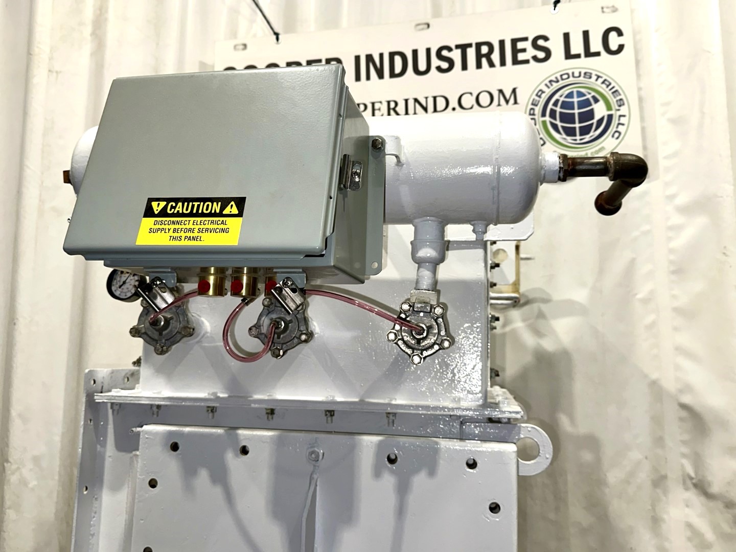 100 sq.ft., Buhler, Horizontal Mounted Bin Vent Filter, Pulse Jet Cleaning, w/Exhaust Fan, (16) bag ports - Image 9