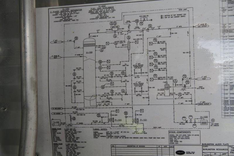 16" Sweet Vertical Separator 3 Phase, 1435 psi - Image 5