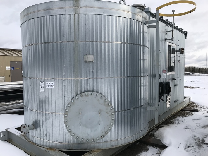 16" Sweet Vertical Separator (with 100 bbl tank) - 1440 psi - Image 1