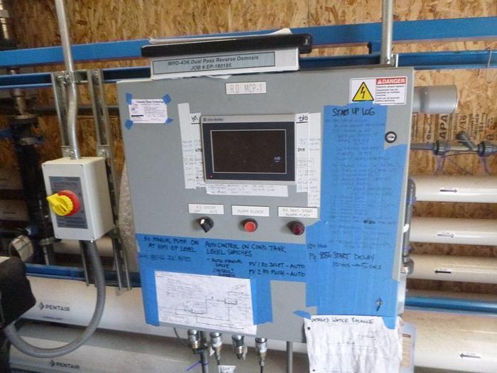 Columbia Water Technology #MRO-43K, dual pass reverse osmosis system - Image 3