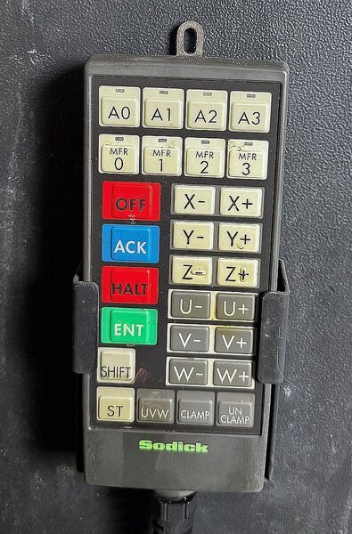 Sodick #K3HN, CNC Electrical Discharge Machine drill, LK20 Control