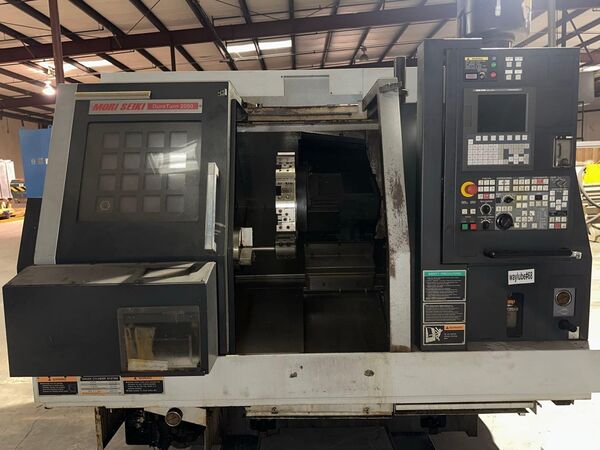 Mori Seiki #DuraTurn-2050, CNC lathe, MSC-504 Control, 14.1" swing, 26" centers, 3-jaw 8" chuck, 2007 - Image 3