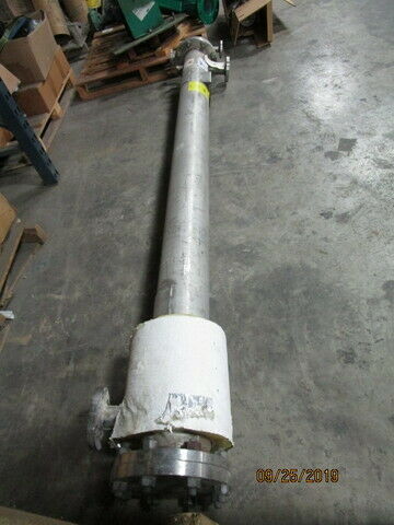 100 psi shell, 100 psi tube, Rubicon Industries #WC686-96H 100, Heat Exchanger, Stainless Steel, 350 F temp. - Image 3