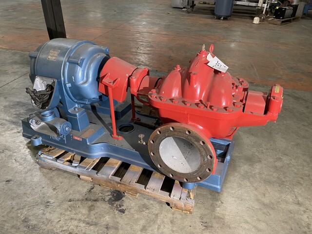3480 GPM @ 75' TDH, Peerless, Chicago #74-21042-1, Fire Pump, 100 HP, 1780 RPM, 230/460 V. - Image 1