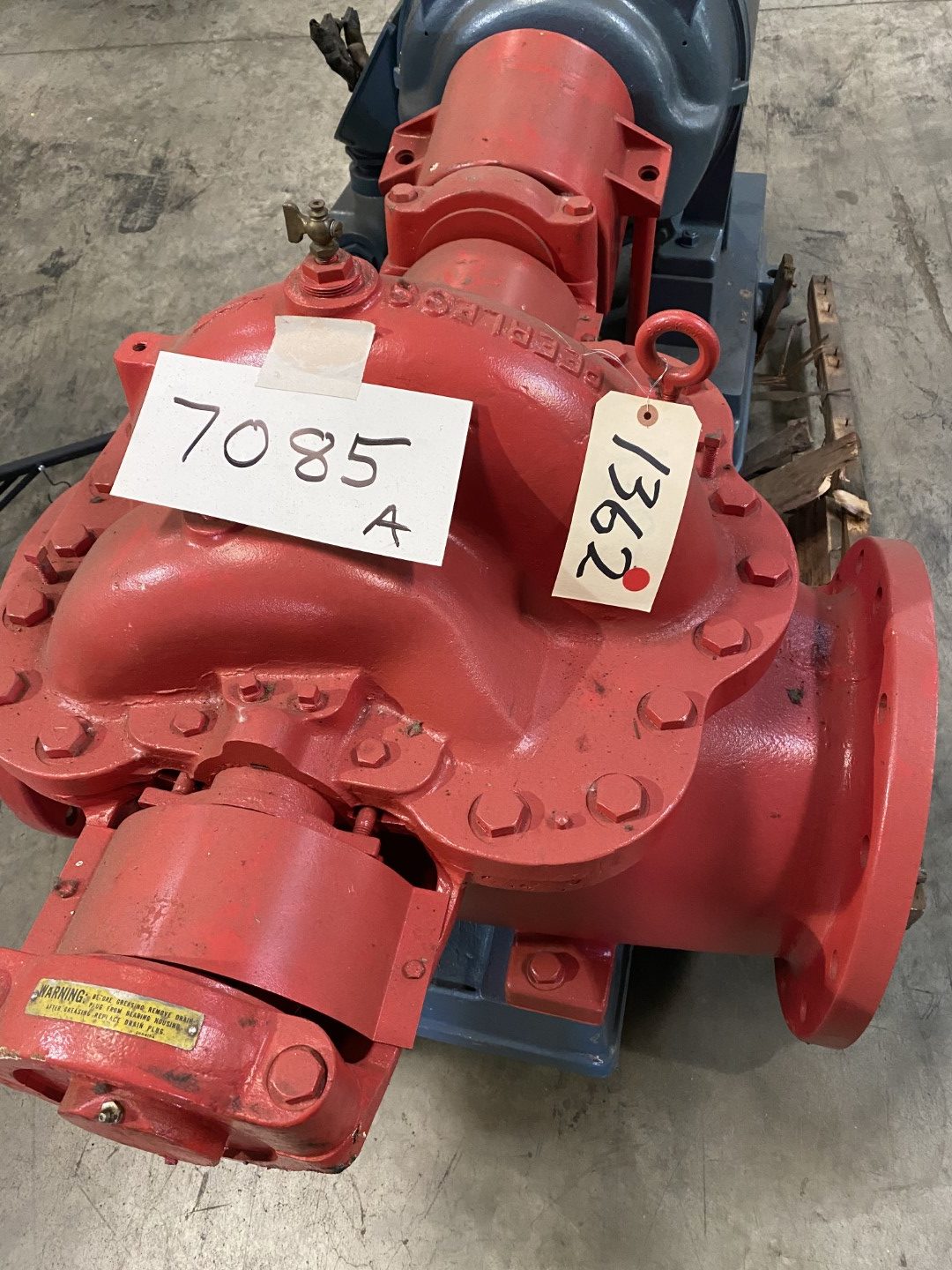 3480 GPM @ 75' TDH, Peerless, Chicago #74-21042-1, Fire Pump, 100 HP, 1780 RPM, 230/460 V. - Image 8