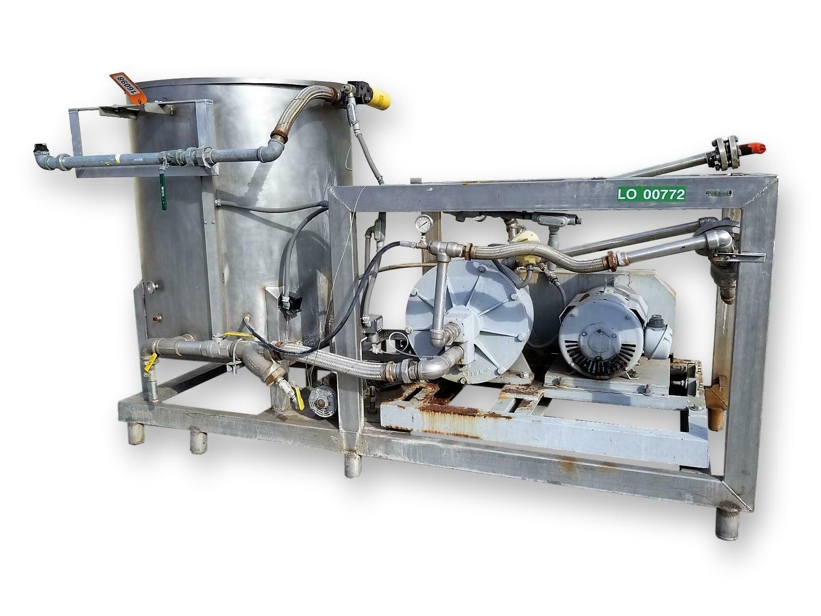 Chemidyne Commander #906AQOCR1, Power Cleaning System, 250 gallon Tank, 30 HP pump, 230/460 V. - Image 2