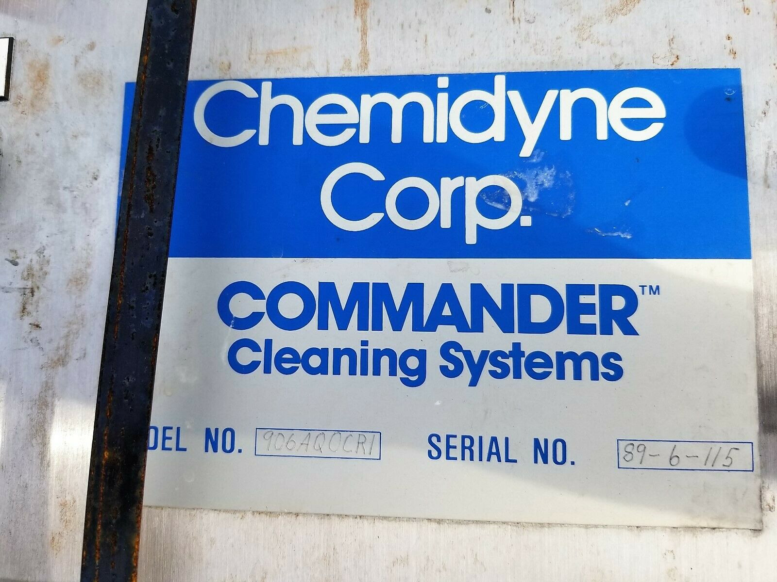 Chemidyne Commander #906AQOCR1, Power Cleaning System, 250 gallon Tank, 30 HP pump, 230/460 V. - Image 10