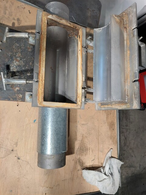 5" Industrial Industrial Magnetics Inc. EPT5000RA064, pneumatic conveying tube magnet, Stainless construction - Image 9