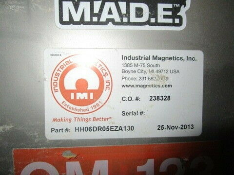 6" x 41" & 25" Industrial Magnetics, magnetic separator pneumatic line housing - Image 6