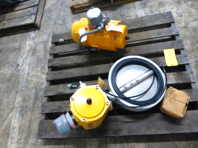 12" Erdmann ED0600.U1A00A.27KO, butterfly valve with air actuator, 116 psi, surplus - Image 4