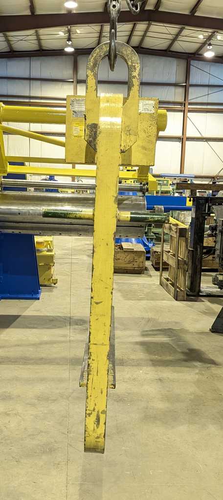 15000 lb. Caldwell #82LA-7.5-36, C-hook, 36" long arm, 24" vertical throat - Image 2