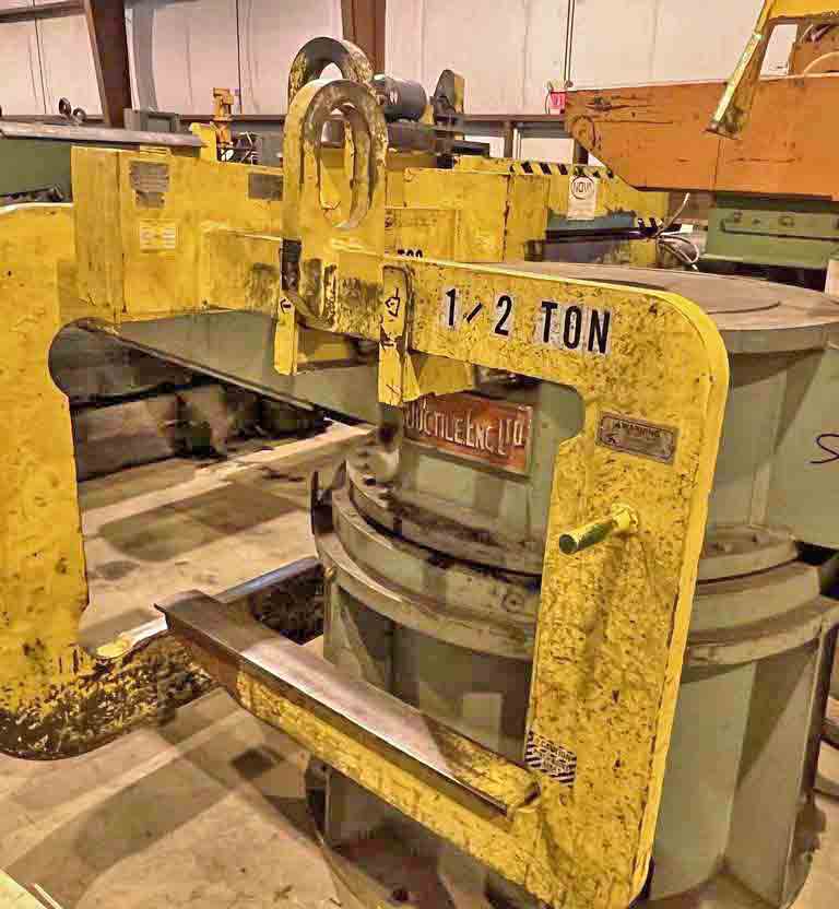 15000 lb. Caldwell #82LA-7.5-36, C-hook, 36" long arm, 24" vertical throat - Image 4