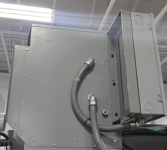 45 KVA 480 Primary, 208Y/120 Secondary, HPS NMK045KB, transformer, 3-phase, NEMA 3R, 150°C, General Electric - Image 2