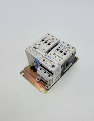 25 Amp. Eaton #E04NB25X3N, Contactor, 600V Coil 24VDC with E06NBXRJ3A Overload Relay - Image 1