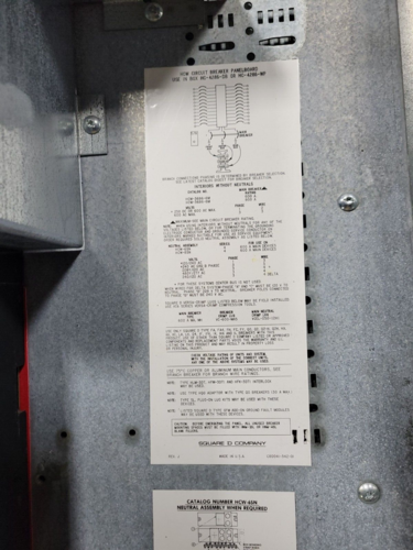 600 Amp. Square D, HCW 12-3495671A0, I-Line Panelboard MAP36600, 208Y/120V 3PH 4W - Image 8
